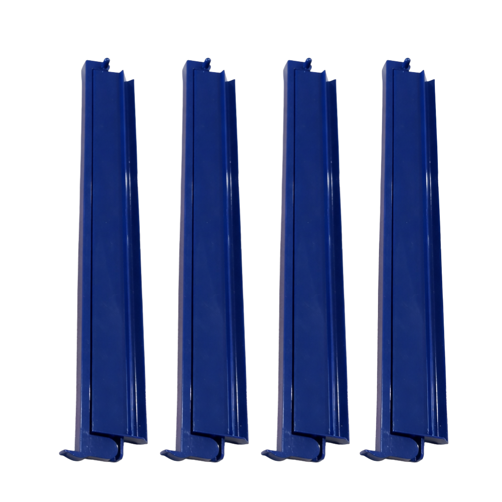 Premium Mahjong Tile Racks - Set of 4 with Pushers