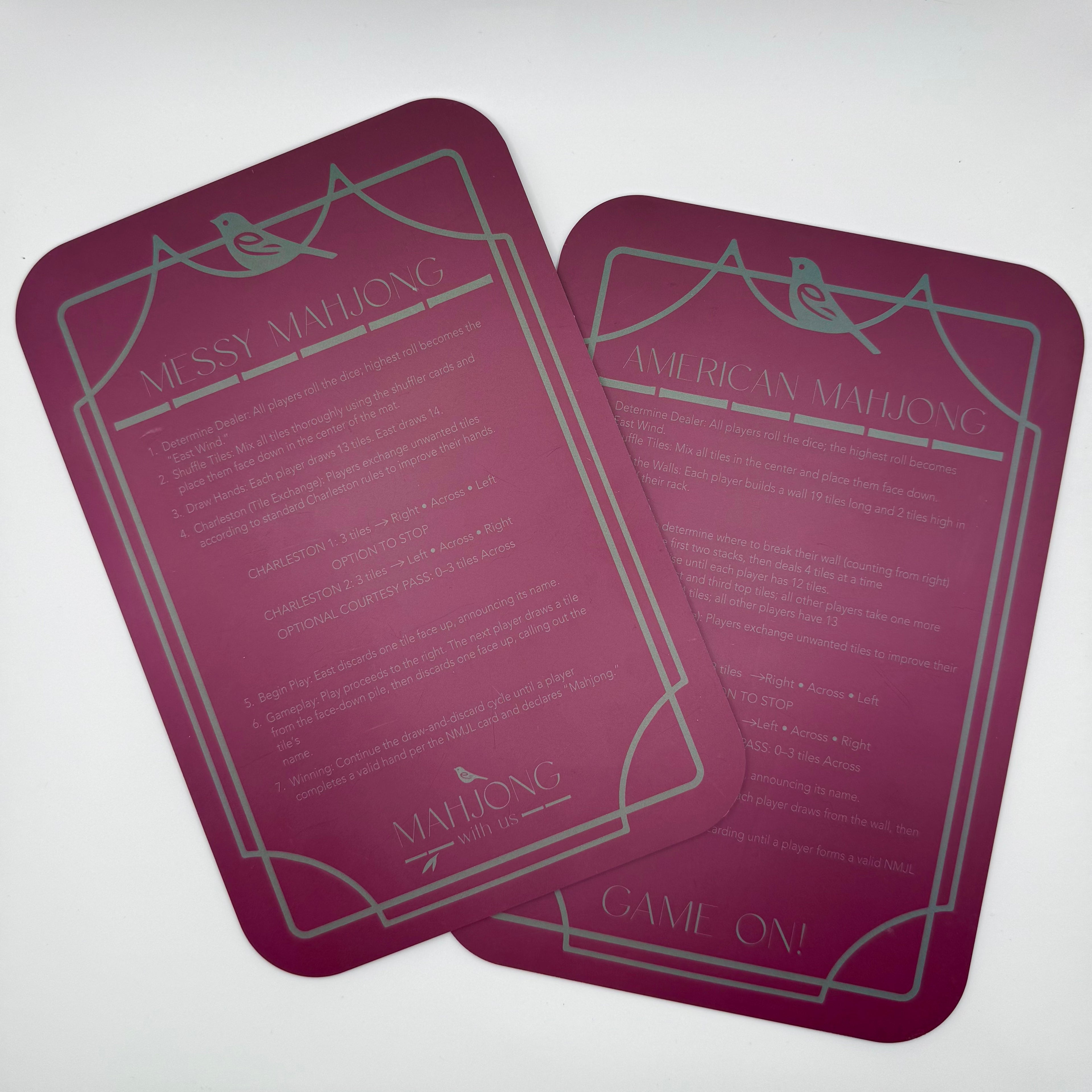 Mahjong Shuffle Cards