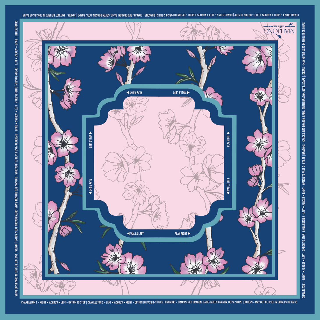 Premium Mahjong Table Mat