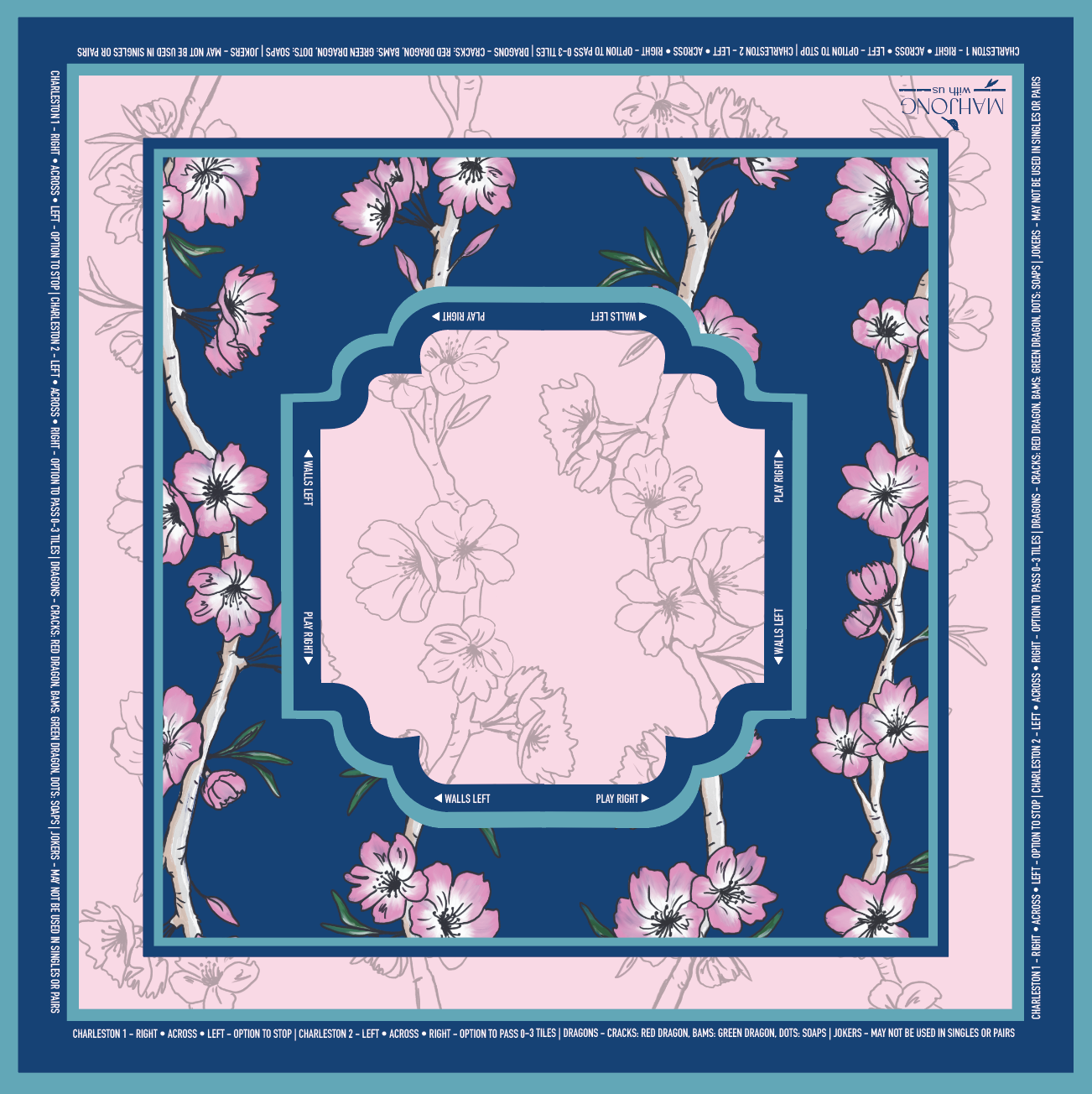 Premium Mahjong Table Mat