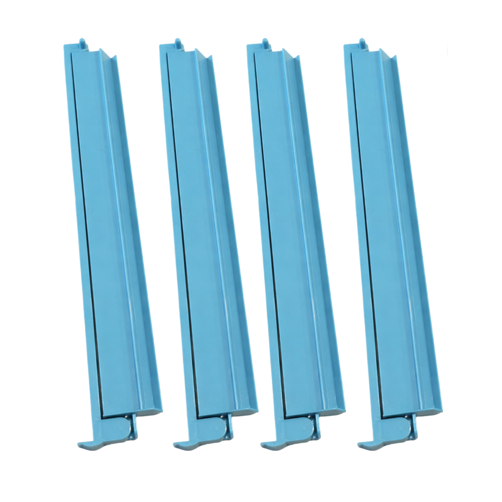 Premium Mahjong Tile Racks - Set of 4 with Pushers