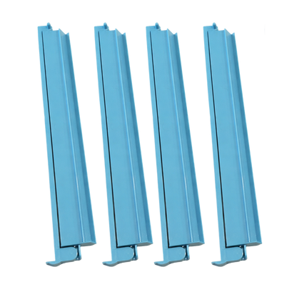 Premium Mahjong Tile Racks - Set of 4 with Pushers