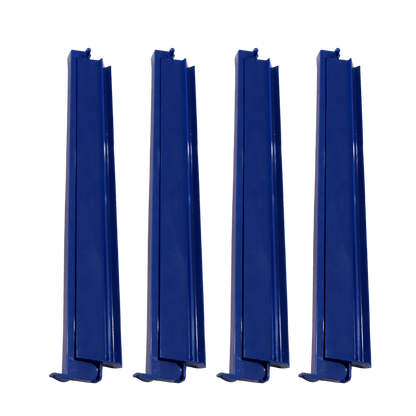 Premium Mahjong Tile Racks - Set of 4 with Pushers