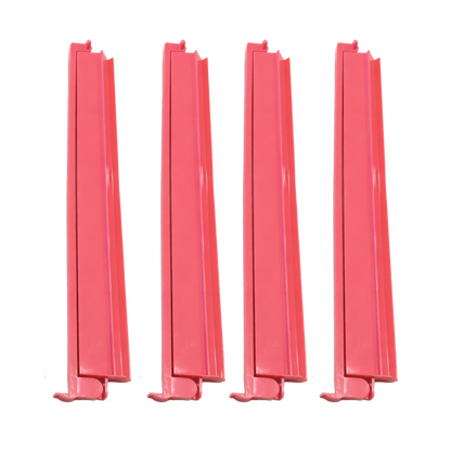 Premium Mahjong Tile Racks - Set of 4 with Pushers