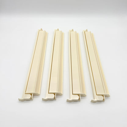 Premium Mahjong Tile Racks - Set of 4 with Pushers