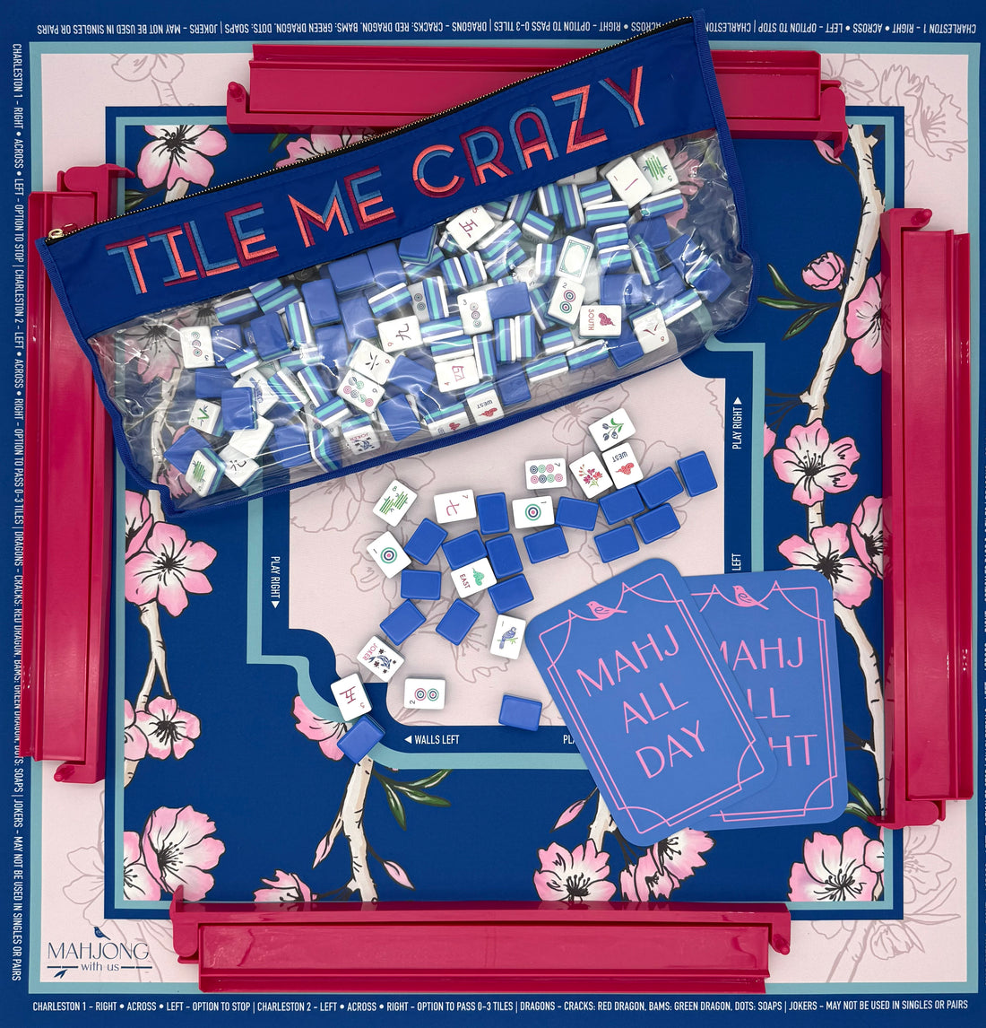 The Essentials Bundle- Tiles, Racks, Bag, Mat, Shuffle Cards